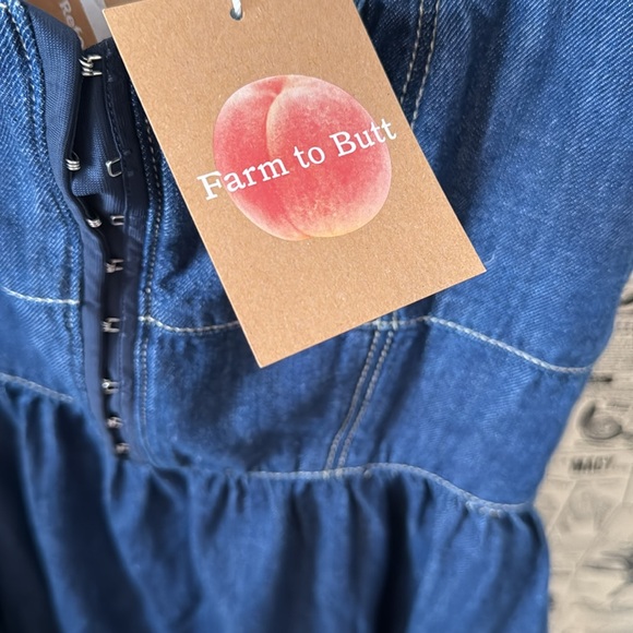 Reformation Blue Midi Dress - Picture 12 of 12